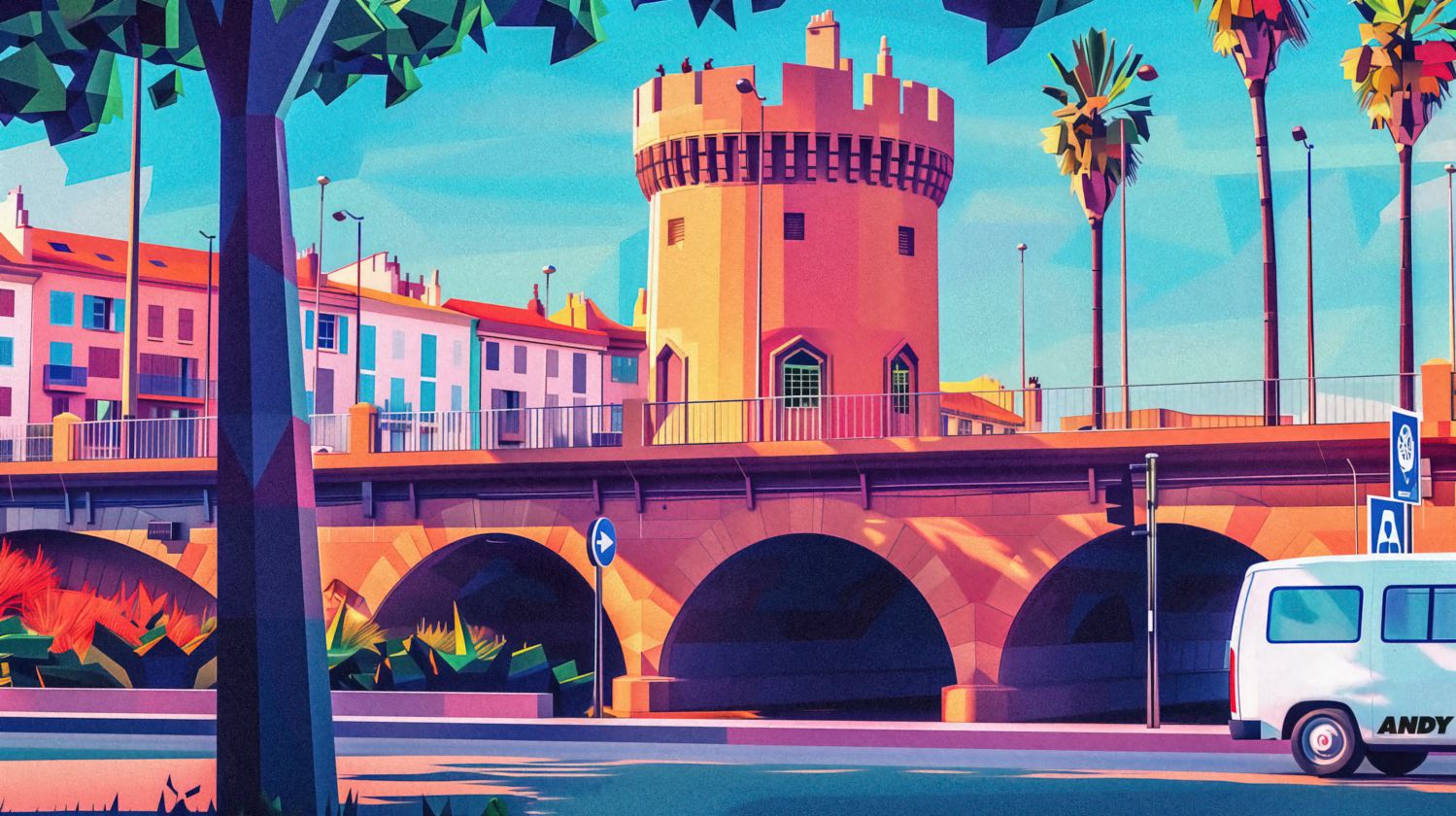 Flughafen Barcelona-El Prat to Perpignan